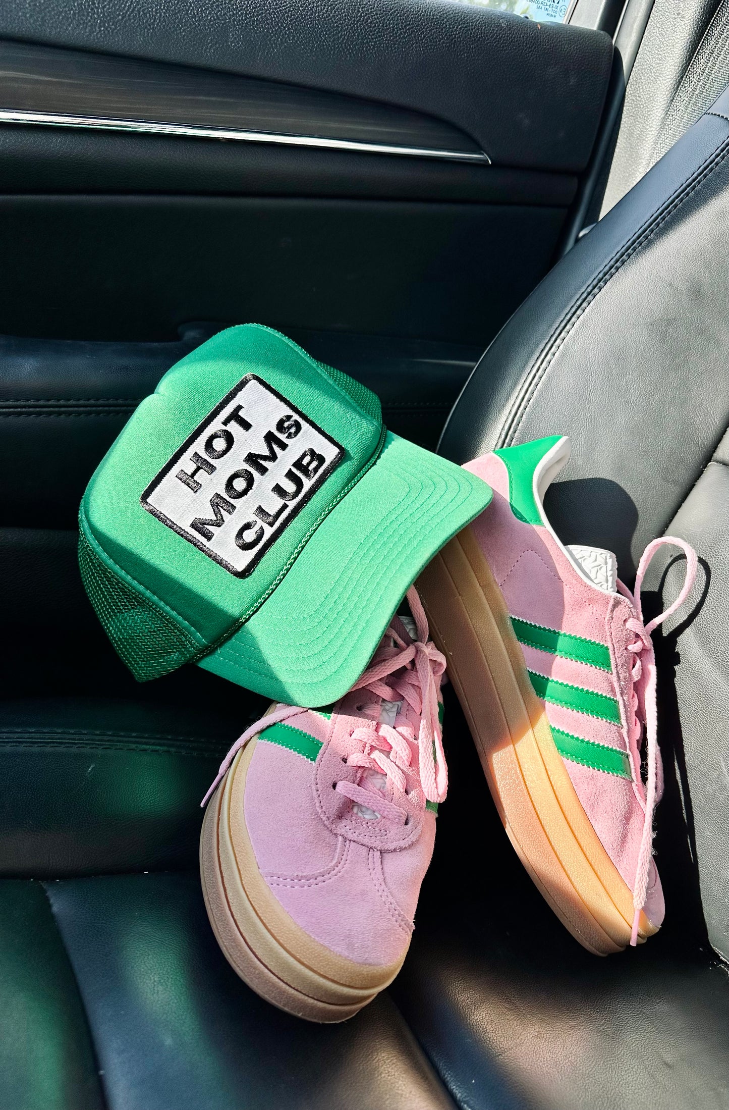 hot moms club trucker hat