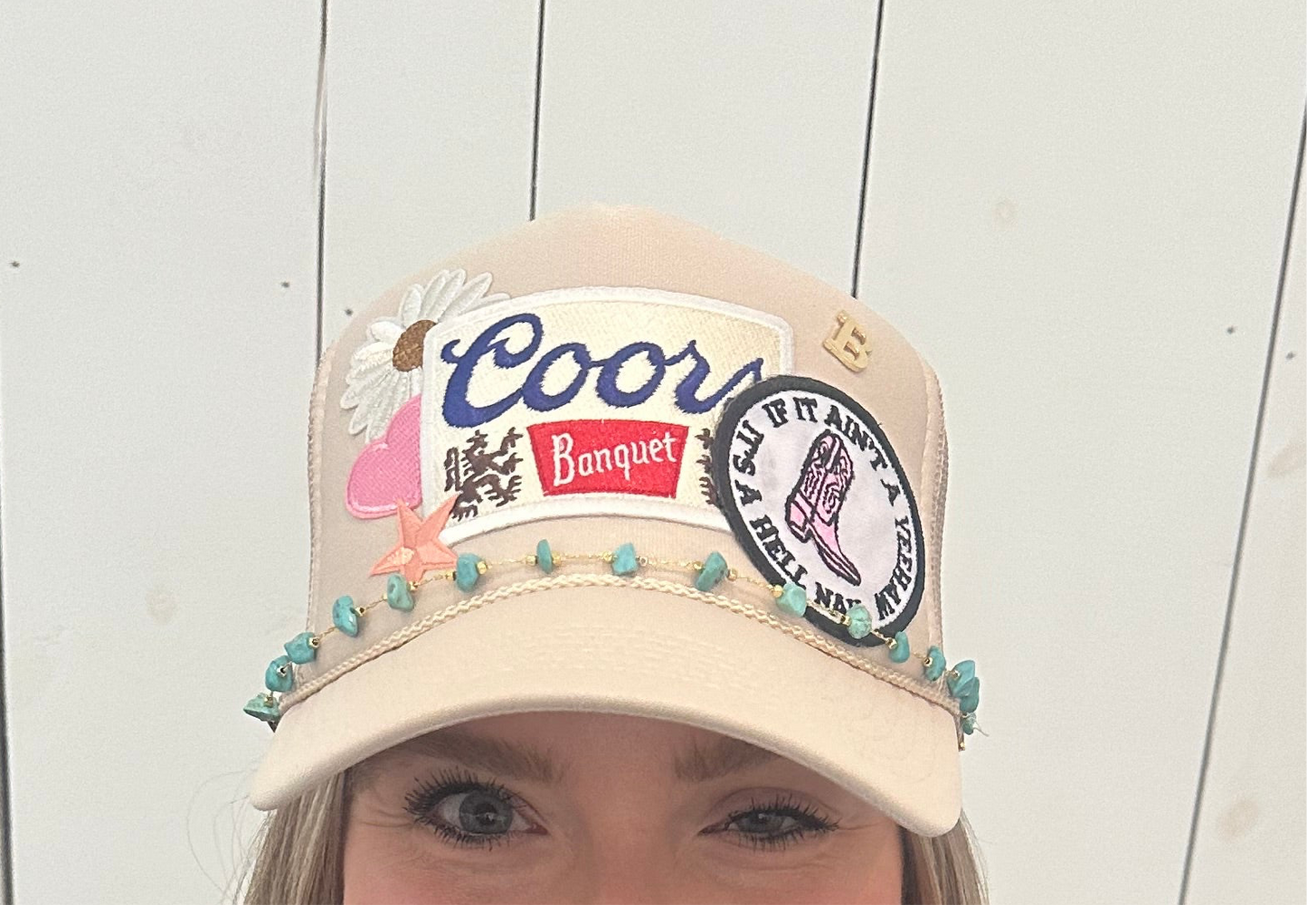 pre-made trucker hat chains