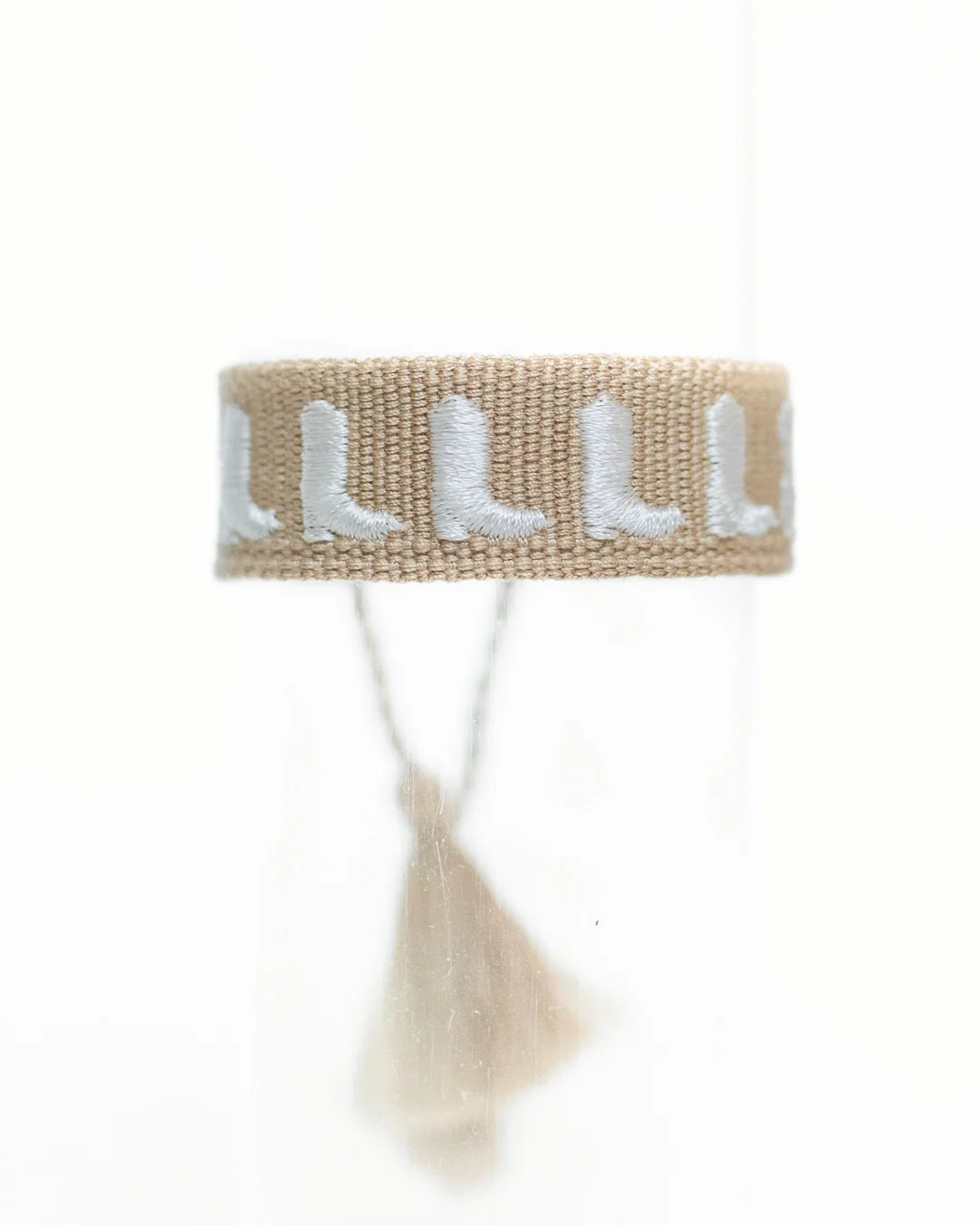 neutral boots tassel bracelet