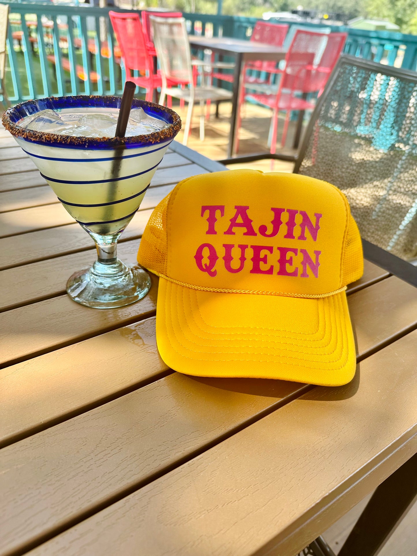 tajin queen trucker hat